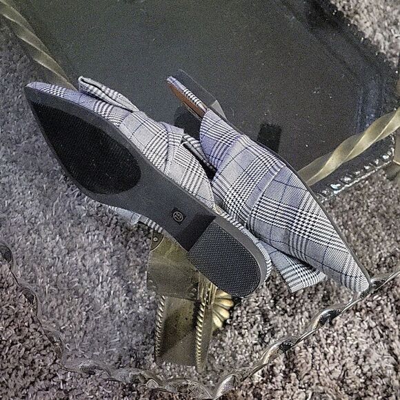 BRAND NEW CAPE ROBBIN POINTED TOE WOMEN"S BOWTIE MULE LOAFERS SLIP-ON FLAT - Picture 11 of 13